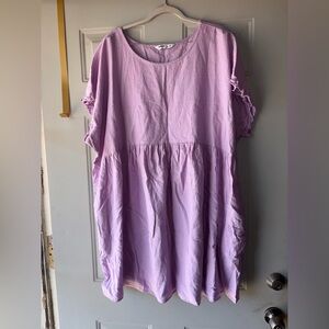 Sonoma linen blend dress size 2X